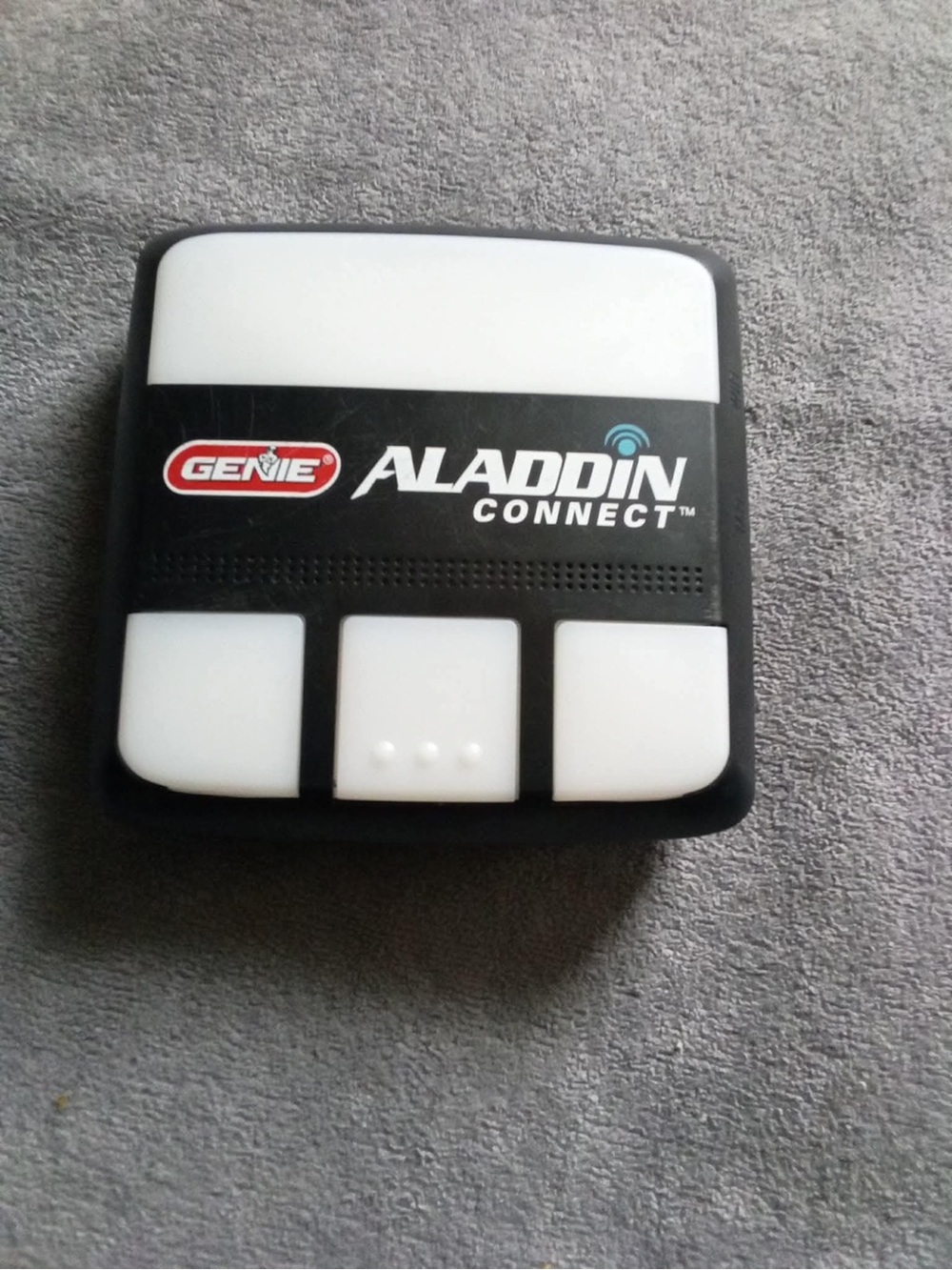 Aladdin Connect Smart Garage Controller - Black and White
